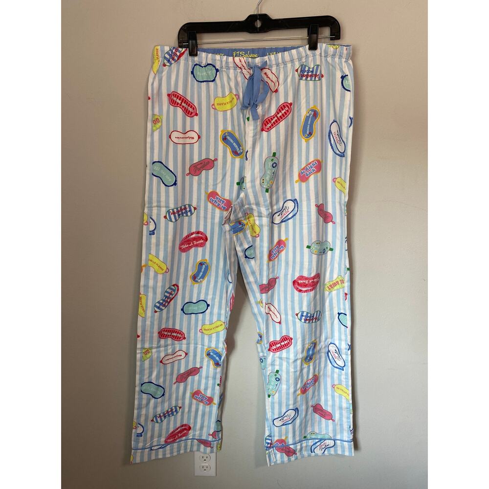NEW P.J. Salvage Out of Office 3-Piece Flannel Pajama Set Size XL - Picture 6 of 8